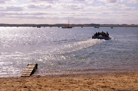 Photo of Blakeney, a National Nature Reserve near Cley next the Sea, Norfolk, eastern England.
