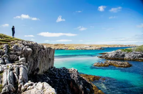 Photo of Lewis and Harris, an island in Na h-Eileanan Siar, the Scottish Highlands and Islands.