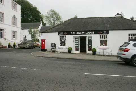 Photo of Galloway Lodge Preserves, a farm & farm shop near Gatehouse of Fleet in the Fleet Valley, Dumfries and Galloway, southern Scotland.
