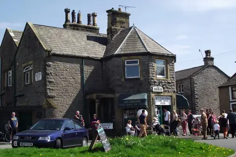 Photo of Hudson's Ice Cream Parlour, a farm & farm shop near Chatburn, Lancashire, north west England.