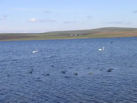 Photo of Loch of Stenness, a loch near Stromness in Hoy and West Mainland, the Orkney Islands, the Scottish Highlands and Islands.