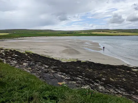 Photo of Sands of Evie, a beach in the Orkney Islands, the Scottish Highlands and Islands.