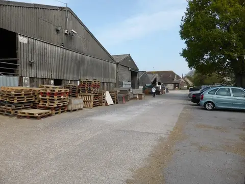 Photo of Middle Farm, a farm & farm shop near West Firle, East Sussex, south east England.