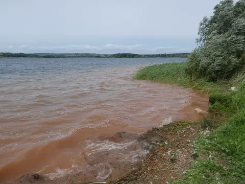 Photo of Chew Valley Lake, a reservoir near Priddy in the Mendip Hills, Somerset, south west England.