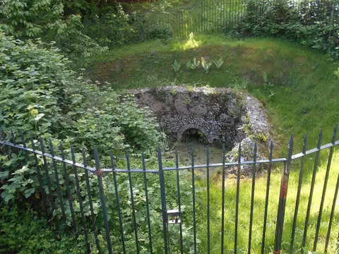 Photo of St Augustine's Conduit House, a landmark near Canterbury, Kent, south east England.