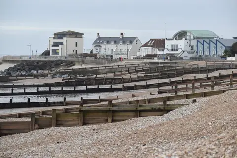 Photo of Felpham, a swimming spot near Slindon, West Sussex, south east England.