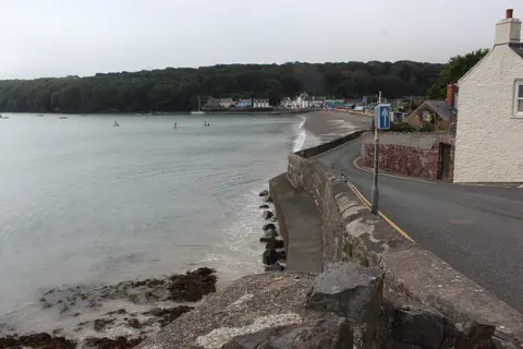 Photo of Dale, a village in Pembrokeshire, south west Wales.