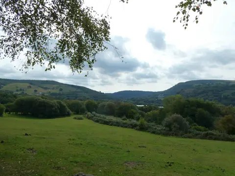 Photo: Garth Hill, a 307m hill near St Fagans, Cardiff, south east Wales.