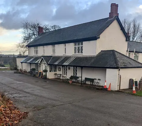 Photo of The Clytha Arms, a pub in Monmouthshire, south east Wales.