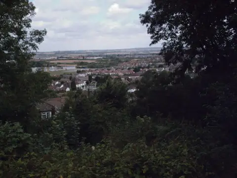 Photo of Rayleigh Castle, a ruined castle near Leigh-on-Sea, Essex, eastern England.