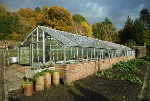 Photo of Pollok Country Park, a garden in Glasgow, central Scotland.