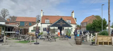 Photo of Hedon, a village in East Riding of Yorkshire, northern England.
