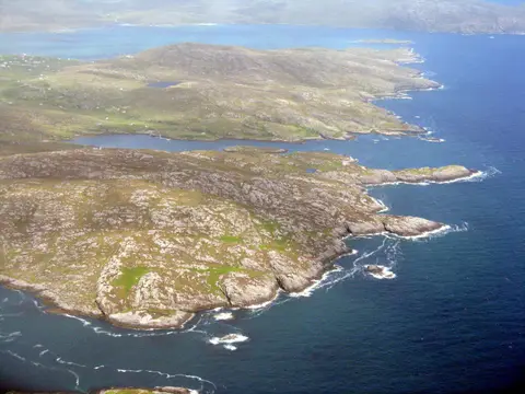 Photo of Eriskay, an island in Na h-Eileanan Siar, the Scottish Highlands and Islands.