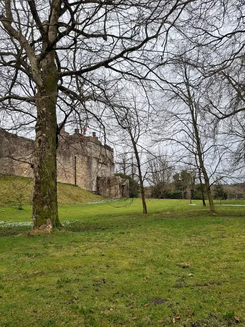 Photo of Cockermouth Castle, a ruined castle in Cumbria, north west England.