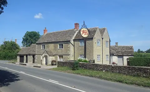 Photo of Red Lion (The Pantry), a pub near Ampney St Peter, Gloucestershire, south west England.