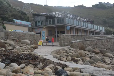 Photo of Sennen, a swimming spot near Sennen Cove, Cornwall, south west England.