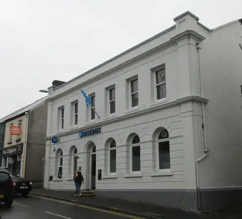 Photo of Llandeilo, a village in Carmarthenshire, south west Wales.