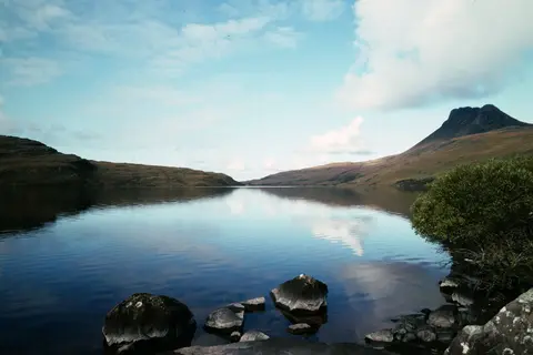 Photo of Assynt–Coigach, a National Scenic Area in Highland, the Scottish Highlands and Islands.