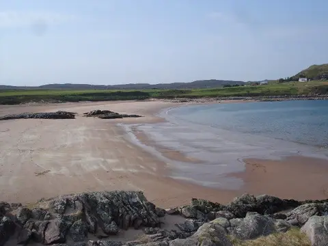 Photo of Firemore Beach, a beach near Aultbea in the Wester Ross, Highland, the Scottish Highlands and Islands.