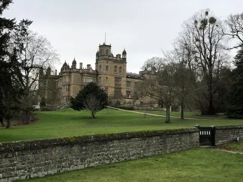 Photo of Englefield House Garden, a Grade II registered house & garden near Pangbourne, Berkshire, south east England.