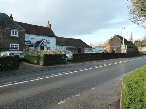 Photo of Horse & Groom, a pub near East Ashling in the South Downs, West Sussex, south east England.