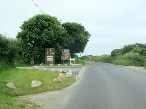 Photo of Halwyn, a restaurant near Crantock, Cornwall, south west England.