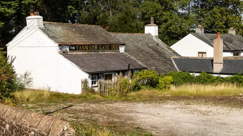 Photo of The Yanwath Gate Inn, a pub in Cumbria, north west England.