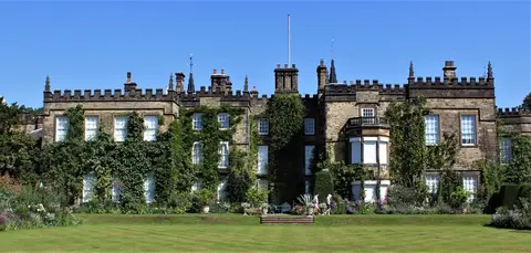 Photo of Renishaw Hall Vineyard, a vineyard in Derbyshire, central England.