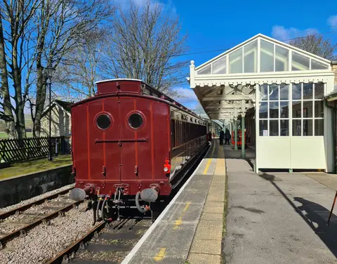 Photo of Weardale Railway, a visitor attraction near Stanhope, County Durham, north east England.