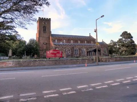 Photo of St Cuthbert's Church, Lytham, a church in Lancashire, north west England.