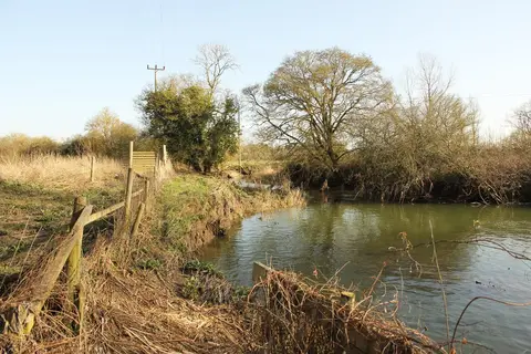 Photo of the River Stour (Suffolk), a river navigation running from Sudbury to Cattawade, eastern England.