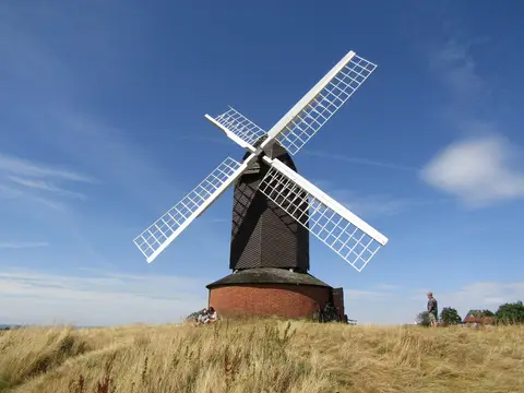 Photo of Brill Windmill, a windmill in Buckinghamshire, south east England.