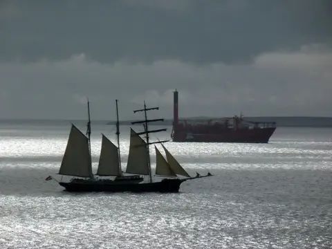 Photo of Scapa Flow, a visitor attraction near Burray Village, the Orkney Islands, the Scottish Highlands and Islands.