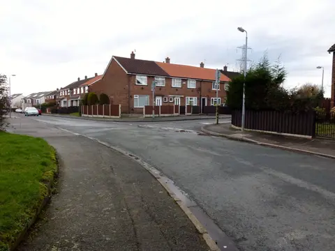 Photo: Newcombe Drive (Greenheys), a 116m hill near Bolton, Greater Manchester, north west England.