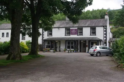 Photo of The Woolpack Inn (Boot), a pub in the Lake District, Cumbria, north west England.