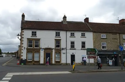 Photo of Helmsley, a village in North Yorkshire, northern England.