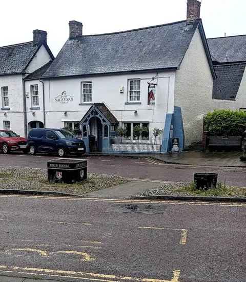 Photo of The Nags Head (Usk), a pub in Monmouthshire, south east Wales.