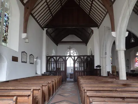Photo of St Mary's, Higham, a church in Kent, south east England.