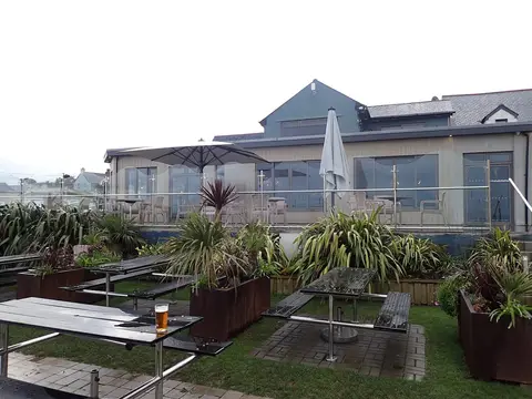 Photo of Bowgie Inn, a pub near Crantock, Cornwall, south west England.