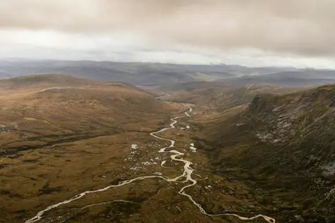Photo of Cairngorms, a National Nature Reserve near Aviemore, Highland, the Scottish Highlands and Islands.