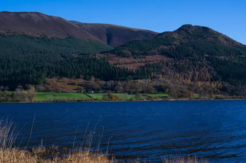 Photo of Bassenthwaite Lake, a Lake in the Lake District, Cumbria, north west England.