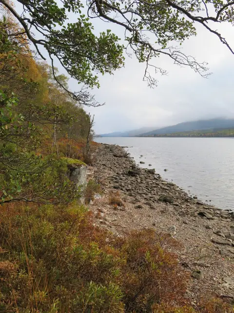 Photo of Loch Rannoch, a loch near Kinloch Rannoch in Loch Rannoch and Glen Lyon, Perth and Kinross, central Scotland.