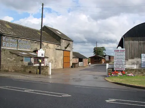 Photo of Farmer Copleys, a farm & farm shop near Pontefract, West Yorkshire, northern England.