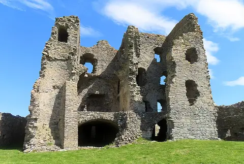 Photo of Auchindoun Castle, a ruined castle near Dufftown, Moray, the Scottish Highlands and Islands.