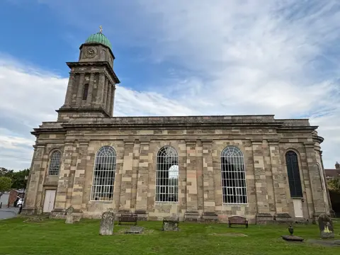 Photo of St Mary Magdalene, Bridgnorth, a church in Shropshire, central England.