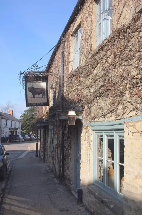 Photo of The Bull (Charlbury), a gastropub in the Cotswolds, Oxfordshire, south east England.