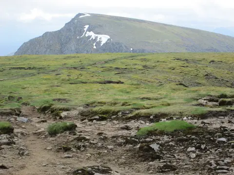 Photo: Aonach Mor, a 1,220m Munro near Fort William in Ben Nevis and Glen Coe, Highland, the Scottish Highlands and Islands.