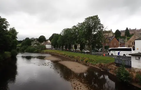 Photo of Appleby-in-Westmorland, a village in Cumbria, north west England.