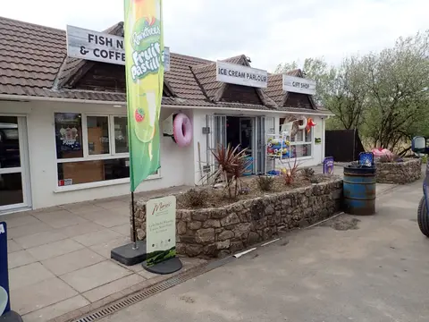 Photo of Beach House, a restaurant near Oxwich in Gower, Swansea, south west Wales.
