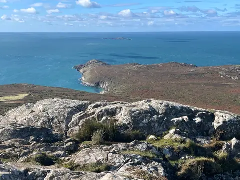 Photo of St David's Head, a visitor attraction near St Davids, Pembrokeshire, south west Wales.